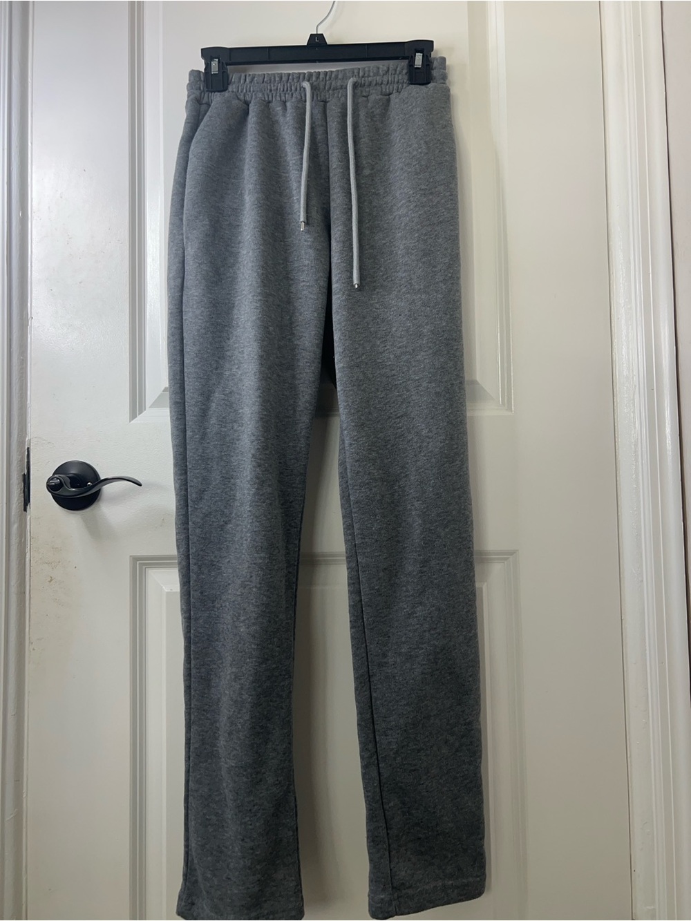 Juniors Gray Drawstring Sweatpants